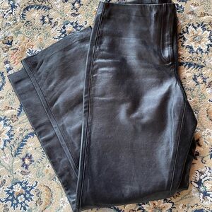 Supple Black Leather Pants